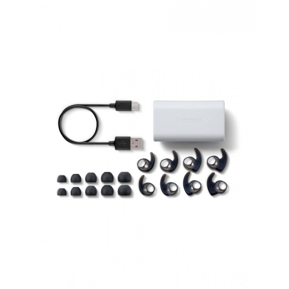 YAMAHA TW-ES5A White Ακουστικά Sport in ear με Μικρόφωνο Bluetooth