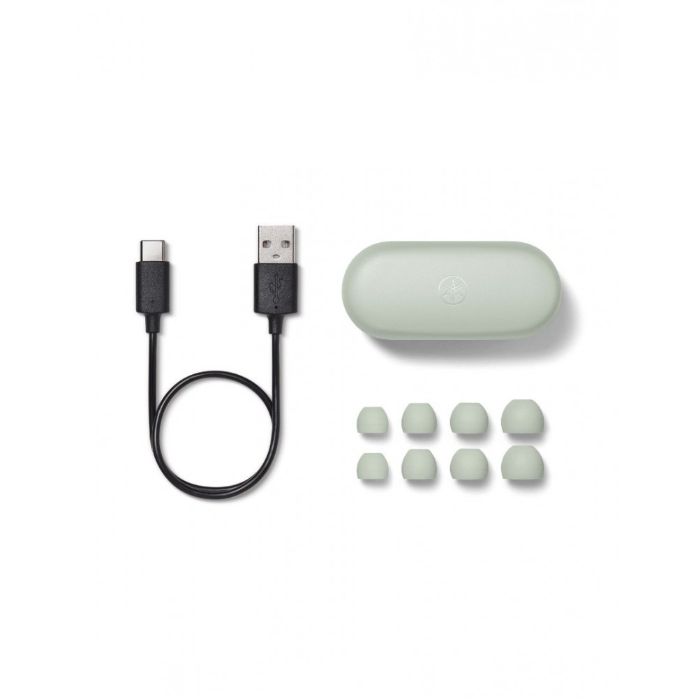 YAMAHA TWE3C Green Ακουστικά in ear με Μικρόφωνο Bluetooth