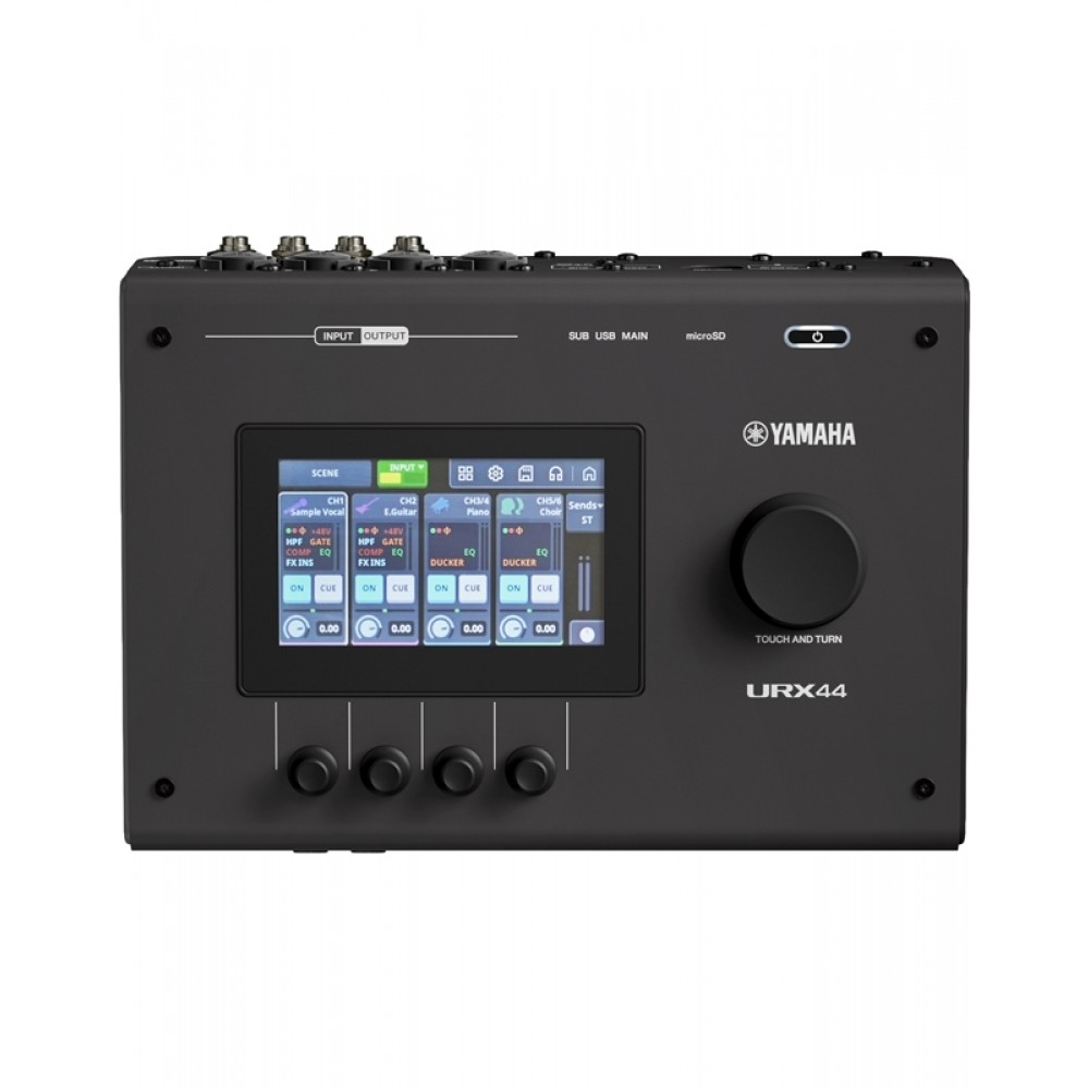 Yamaha URX44 Black Kάρτα Ήχου Yamaha URX44 Black Kάρτα Ήχου