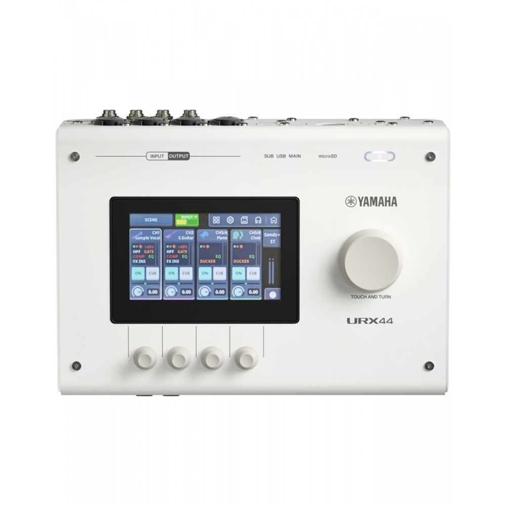 Yamaha URX44 White Kάρτα Ήχου Yamaha URX44 White Kάρτα Ήχου