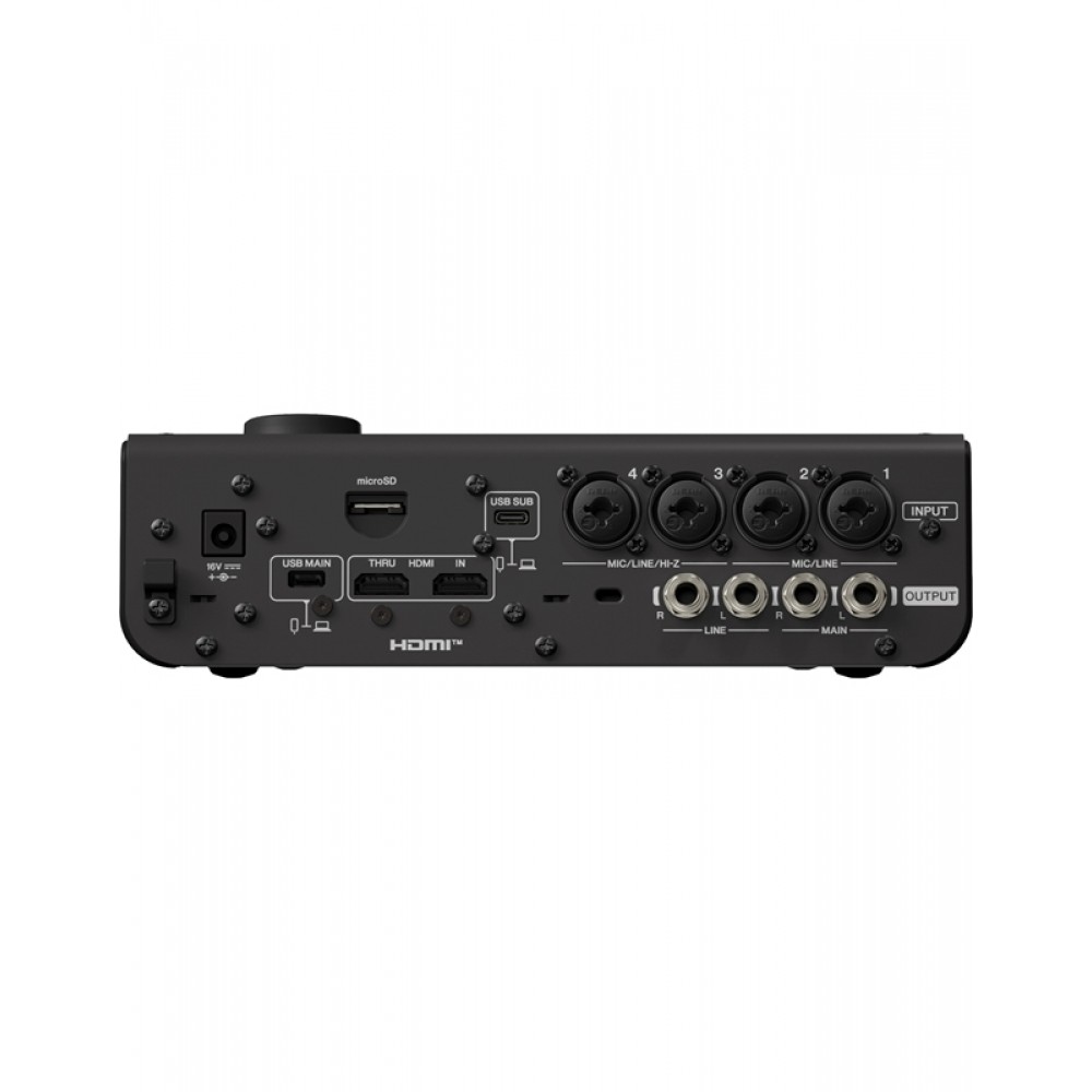 YAMAHA URX44V-BK Kάρτα Ήχου και Video