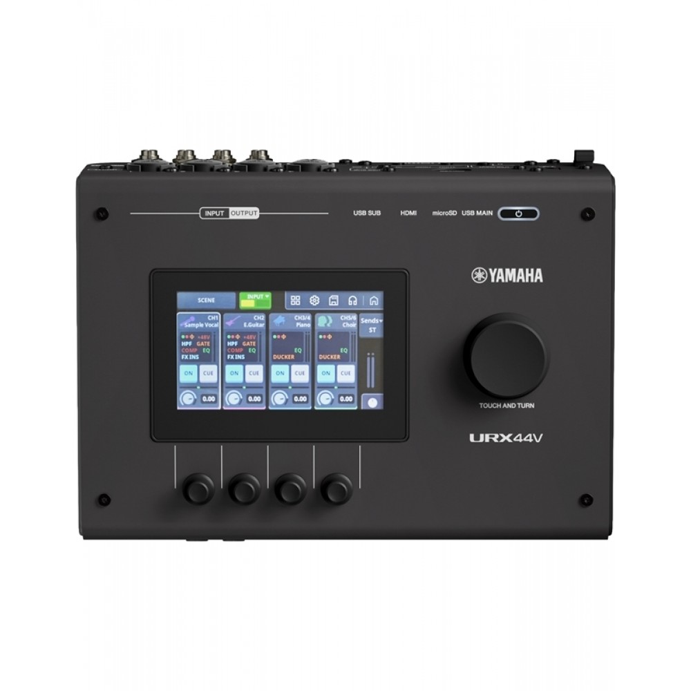 YAMAHA URX44V-BK Kάρτα Ήχου και Video YAMAHA URX44V-BK Kάρτα Ήχου και Video