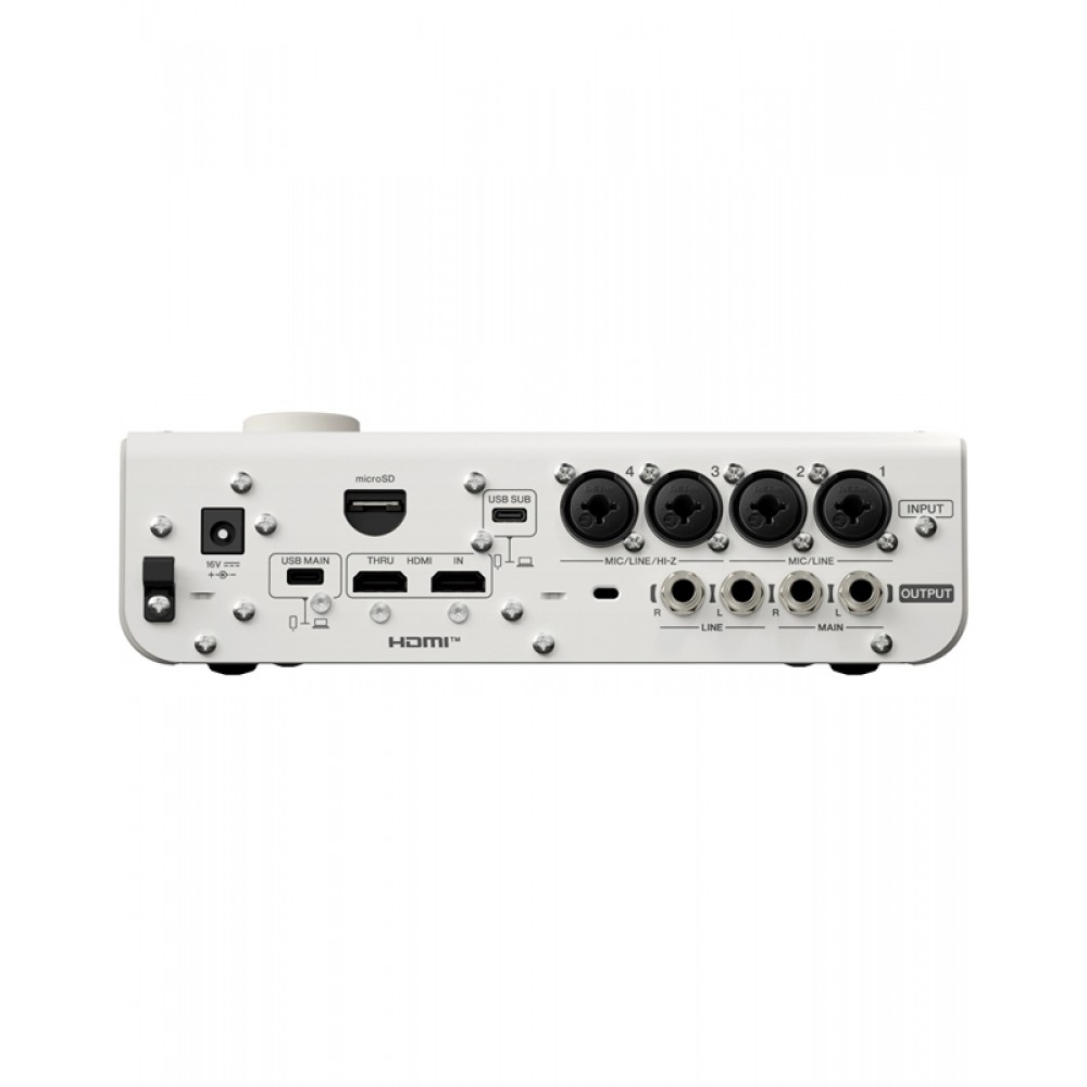 YAMAHA URX44V-WH Kάρτα Ήχου και Video