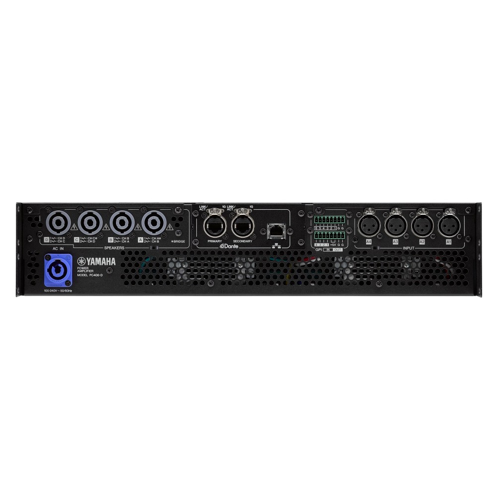 YAMAHA PC-406-D Τελικός Ενισχυτής 4x600W@8Ω YAMAHA PC-406-D Τελικός Ενισχυτής 4x600W@8Ω