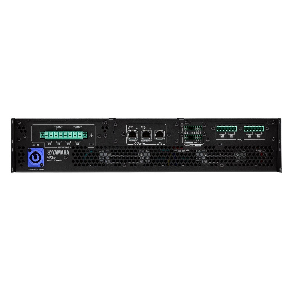 YAMAHA PC-406-DI Τελικός Ενισχυτής 4x600W@100V YAMAHA PC-406-DI Τελικός Ενισχυτής 4x600W@100V