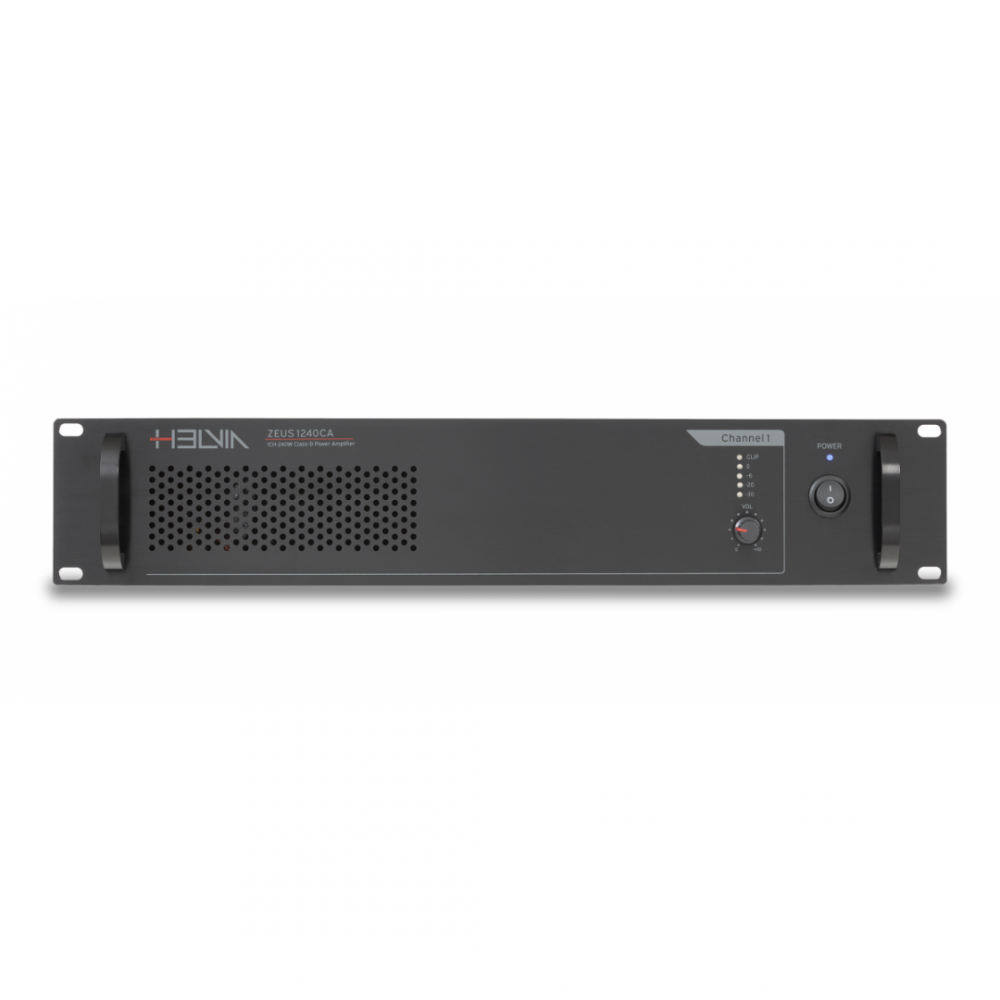 HELVIA ZEUS 1240CA | Τελικός Ενισχυτής 240W 100V/4Ω