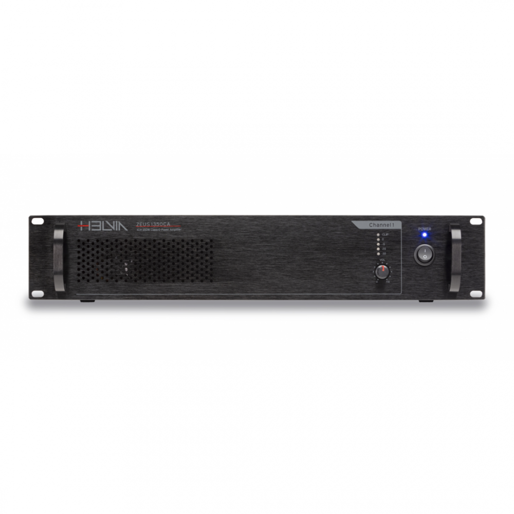 HELVIA ZEUS 1350CA | Τελικός Ενισχυτής 350W 100V/4Ω HELVIA ZEUS 1350CA | Τελικός Ενισχυτής 350W 100V/4Ω