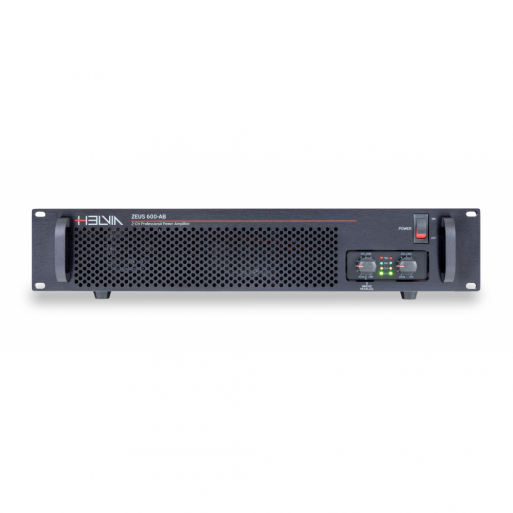 HELVIA ZEUS 600AB | Τελικός Ενισχυτής 2x 300W / 4Ω, Class AB