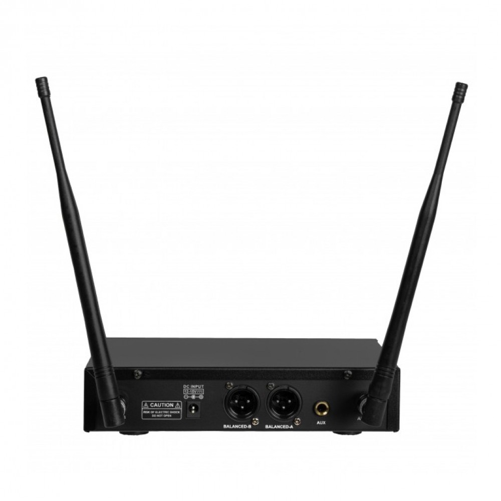 ZZiPP TXZZ416 | Σετ Διπλός Δέκτης, 2x Μικρόφωνα Πέτου, 2x Κεφαλής & 2x Bodypack 606-630MHz