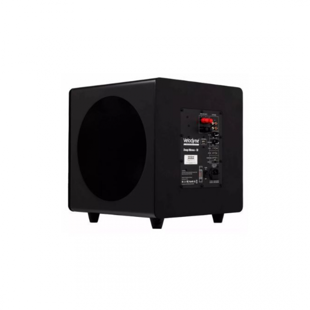 Velodyne Acoustics Deep Waves 12 Active Subwoofer 12'' 400W RMS Black Velodyne Acoustics Deep Waves 12 Active Subwoofer 12'' 400W RMS Black