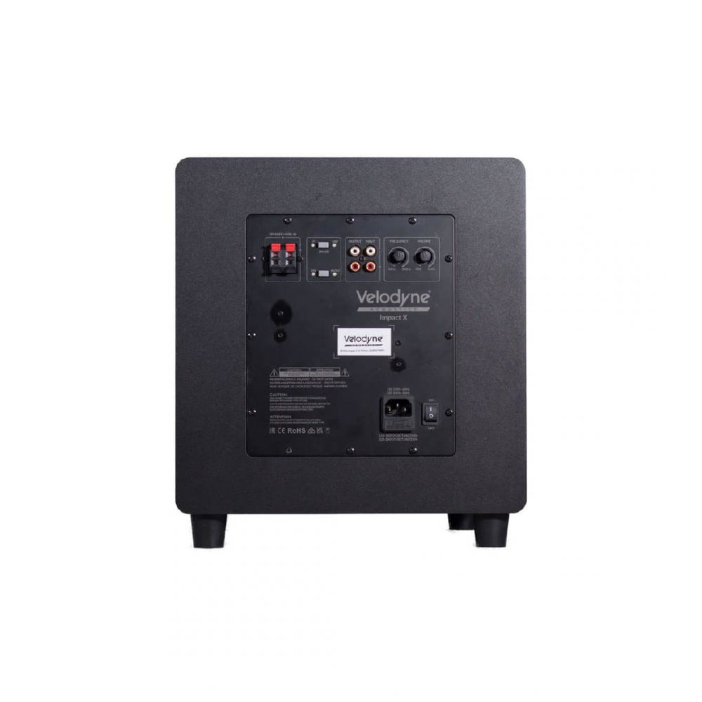 Velodyne Acoustics Impact X10 Active Subwoofer 10'' Black Velodyne Acoustics Impact X10 Active Subwoofer 10'' Black