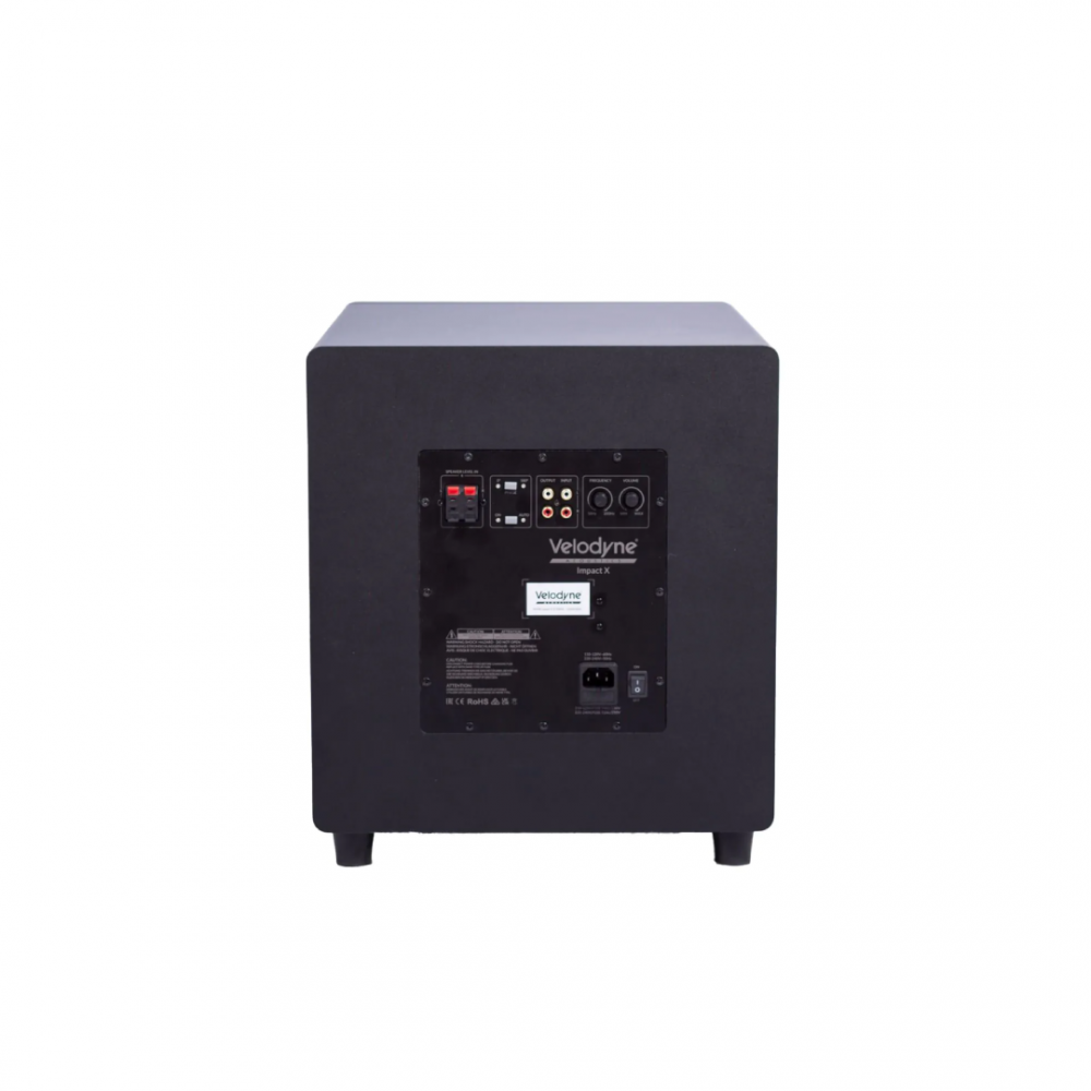 Velodyne Acoustics Impact X15 Active Subwoofer 15'' Black Velodyne Acoustics Impact X15 Active Subwoofer 15'' Black