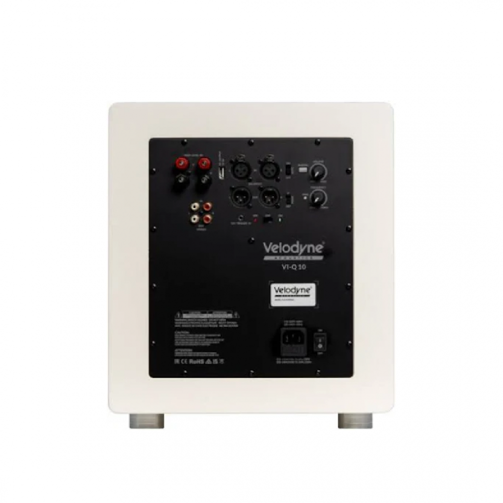 Velodyne Acoustics VI-Q 10 Active Subwoofer 10'' 450W RMS White Velodyne Acoustics VI-Q 10 Active Subwoofer 10'' 450W RMS White