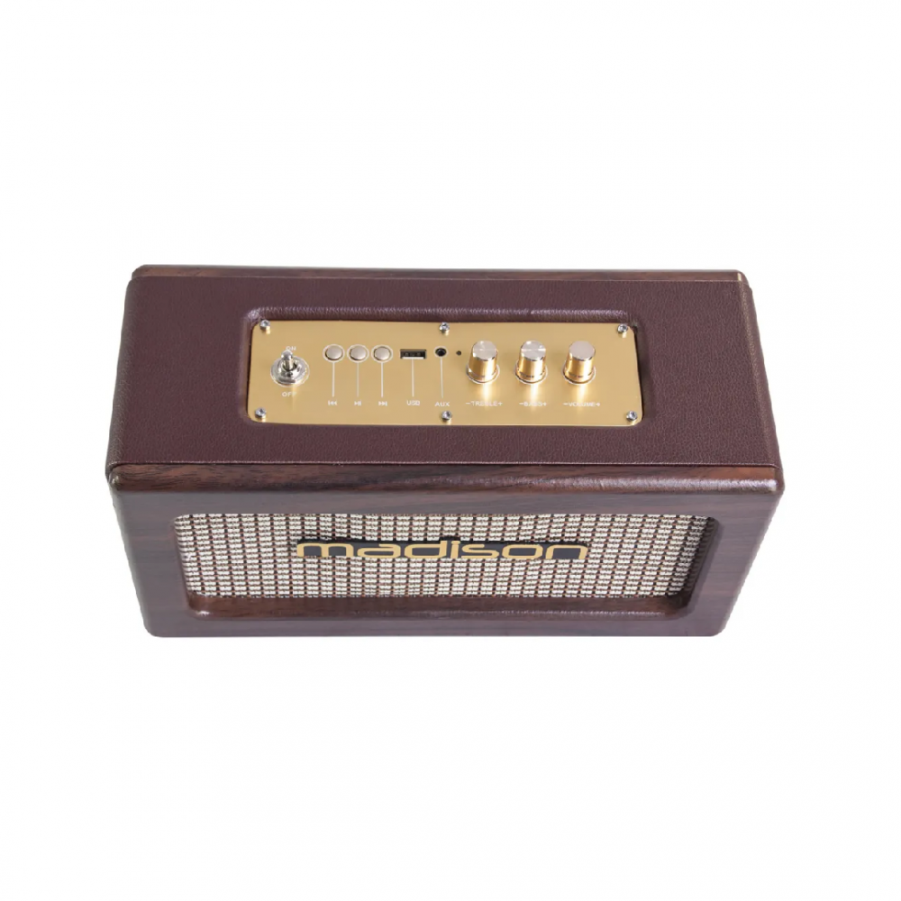 Madison Freesound-Vintage-WD Φορητό Ηχείο Bluetooth Madison Freesound-Vintage-WD Φορητό Ηχείο Bluetooth