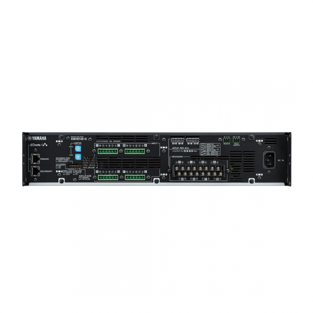 YAMAHA XMV-8140-D Τελικός Ενισχυτής 100V/8x125W YAMAHA XMV-8140-D Τελικός Ενισχυτής 100V/8x125W