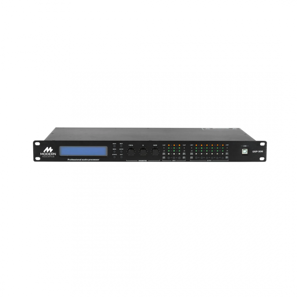 Modern Acoustics DSP-306 Επεξεργαστής Modern Acoustics DSP-306 Επεξεργαστής