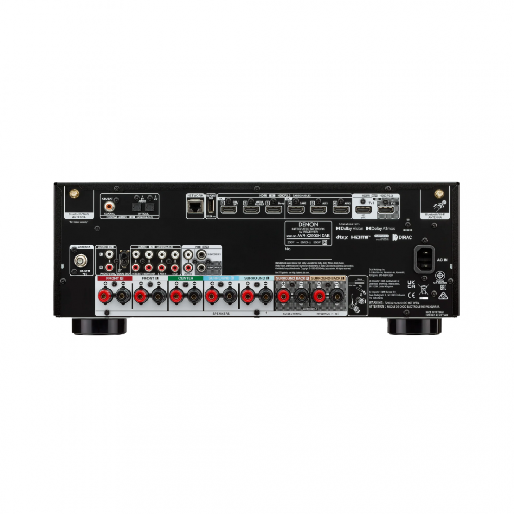 Denon AVR-X2900H DAB Denon AVR-X2900H DAB