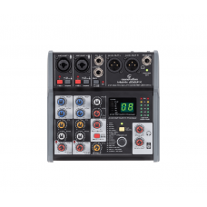 SOUNDSATION MIOMIX 202UFX | Κονσόλα Μίξης Ήχου 4 Kαναλιών με USB & Εφφέ