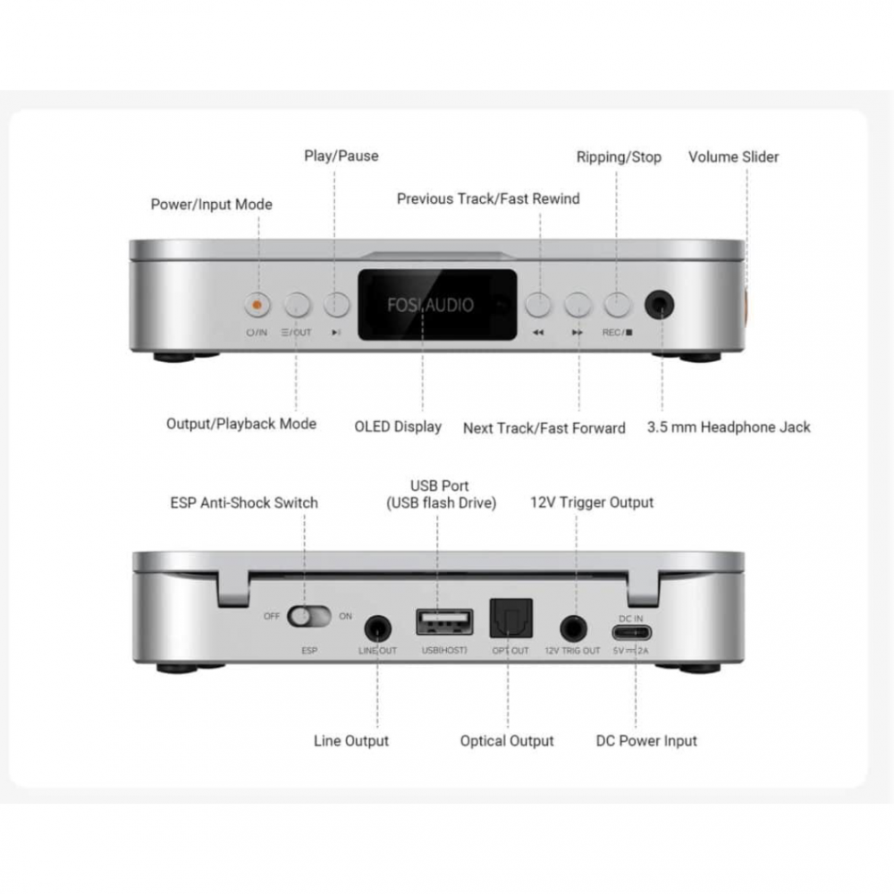 Fosi Audio Merak CD Player Fosi Audio Merak CD Player