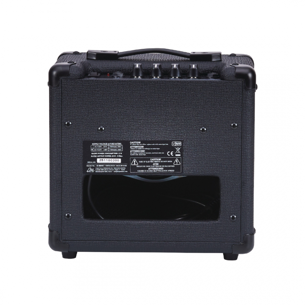EKO GUITARS GBS10 STEALTH BLACK | Ενισχυτής Ηλεκτρικής Κιθάρας 5”, 10W EKO GUITARS GBS10 STEALTH BLACK | Ενισχυτής Ηλεκτρικής Κιθάρας 5”, 10W