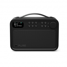PURE Bloom Black Φορητό Αδιάβροχο Ραδιόφωνο με FM/DAB+ και Bluetooth