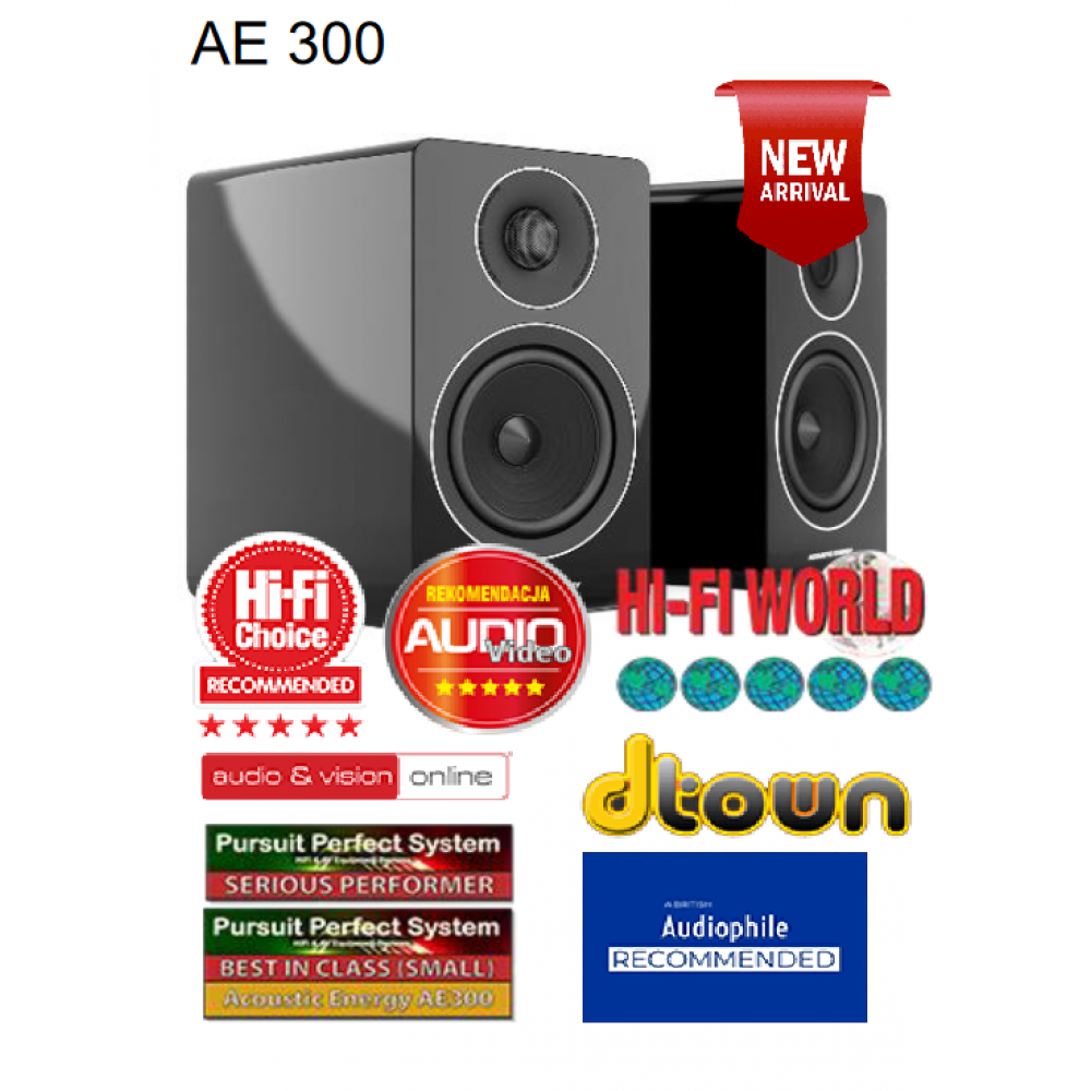 ACOUSTIC ENERGY AE 300 (Piano Gloss Black)-ΖΕΥΓΟΣ