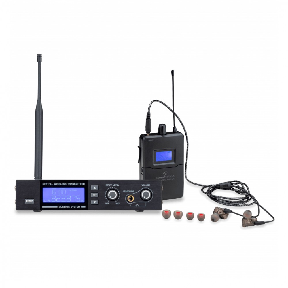 SOUNDSATION WFU199 INEAR | Σετ Ασύρματα In-Ear Monitor UHF 606-613.5 MHz SOUNDSATION WFU199 INEAR | Σετ Ασύρματα In-Ear Monitor UHF 606-613.5 MHz