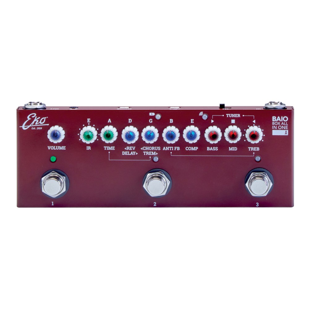 EKO GUITARS BAIO A | Πεταλιέρα Πολυεφέ Ακουστικών Οργάνων
