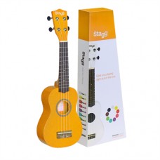 STAGG US-LEMON Ukulele Soprano με Θήκη