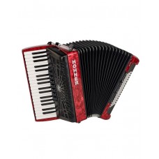 HOHNER Bravo III 80 RED Silent Key Ακκορντεόν Kόκκινο