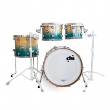 REBEL CUSTOM EXOTIC FOSSIL BEECH TO WATER GREEN FADE ds DRUM REBEL CUSTOM EXOTIC FOSSIL BEECH TO WATER GREEN FADE ds DRUM