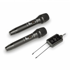 SOUNDSATION POCKETMIC U16HHA1 | Σετ 2x Ασύρματα Μικρόφωνα Χειρός & Δέκτης UHF 521.4-549.6MHz