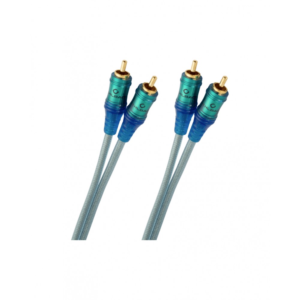 Oehlbach NF Ice Blue Καλώδιο Ήχου Interconnect 2 x RCA - 2 x RCA 0.5m Oehlbach NF Ice Blue Καλώδιο Ήχου Interconnect 2 x RCA - 2 x RCA 0.5m