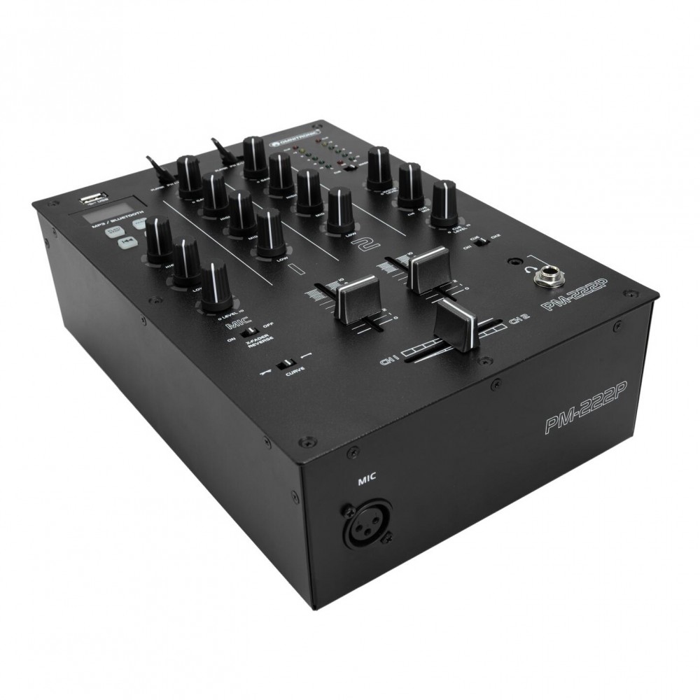 OMNITRONIC PM222P | Mini Μίκτης DJ 2x Καναλιών με Bluetooth & MP3 Player OMNITRONIC PM222P | Mini Μίκτης DJ 2x Καναλιών με Bluetooth & MP3 Player