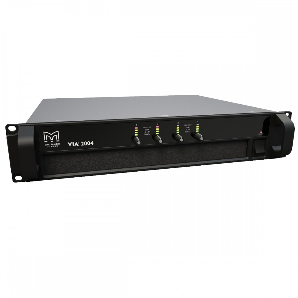 MARTIN AUDIO VIA2004 Premium ενισχυτής 4 x 500W MARTIN AUDIO VIA2004 Premium ενισχυτής 4 x 500W