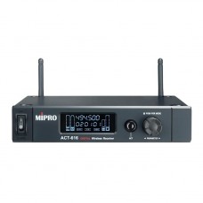 MIPRO ACT616 5CA UHF RECEIVER | Mονός Ψηφιακός Δέκτης Wideband με Κρυπτογράφηση 494-542MHz