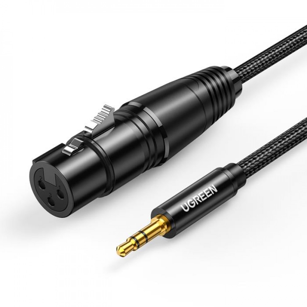 Kαλώδιο Ήχου XLR σε 3.5mm F/M UGREEN AV182 20244 2m Kαλώδιο Ήχου XLR σε 3.5mm F/M UGREEN AV182 20244 2m