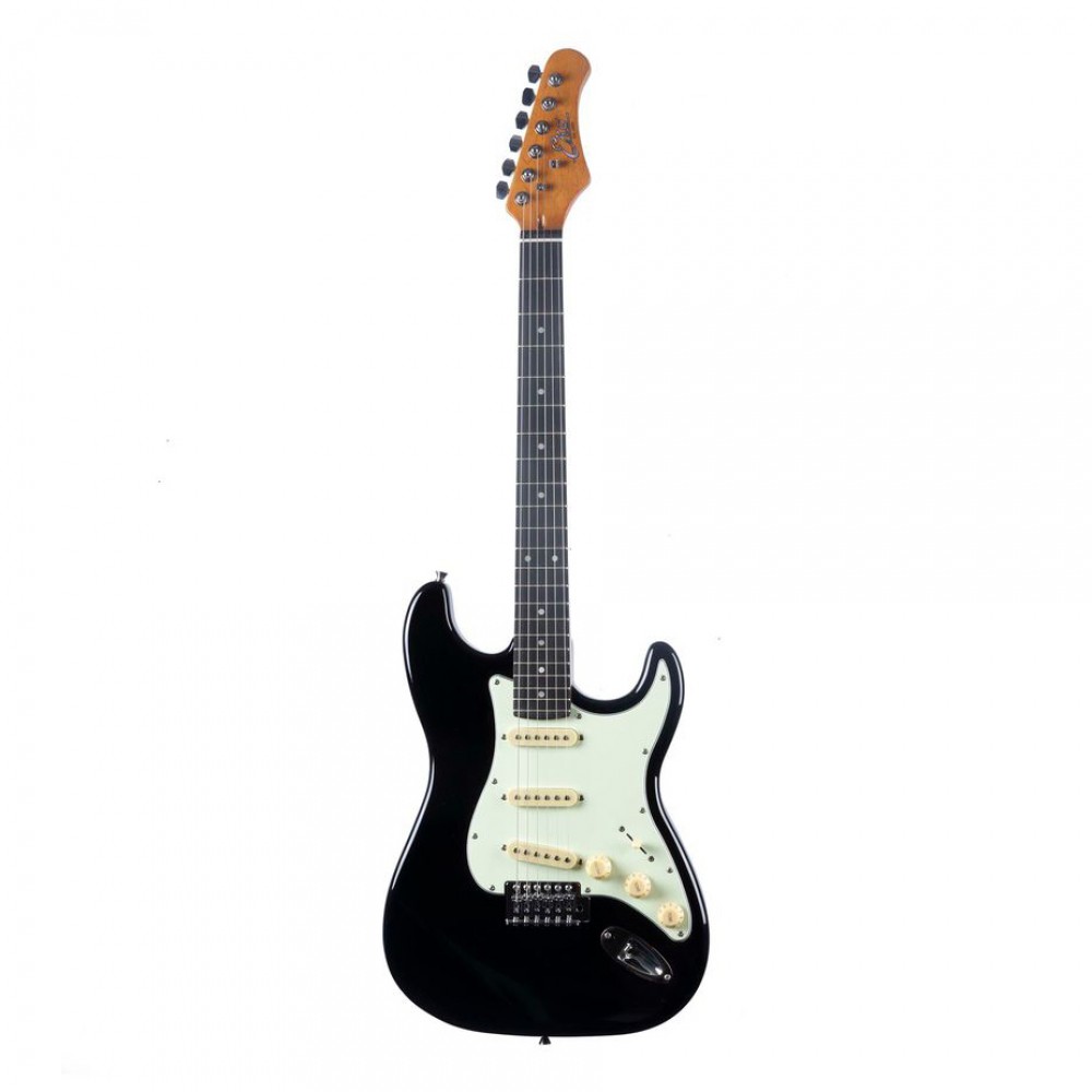 EKO GUITARS ST400 BLACK | Ηλεκτρική Κιθάρα Τύπου Stratocaster, Μαύρη