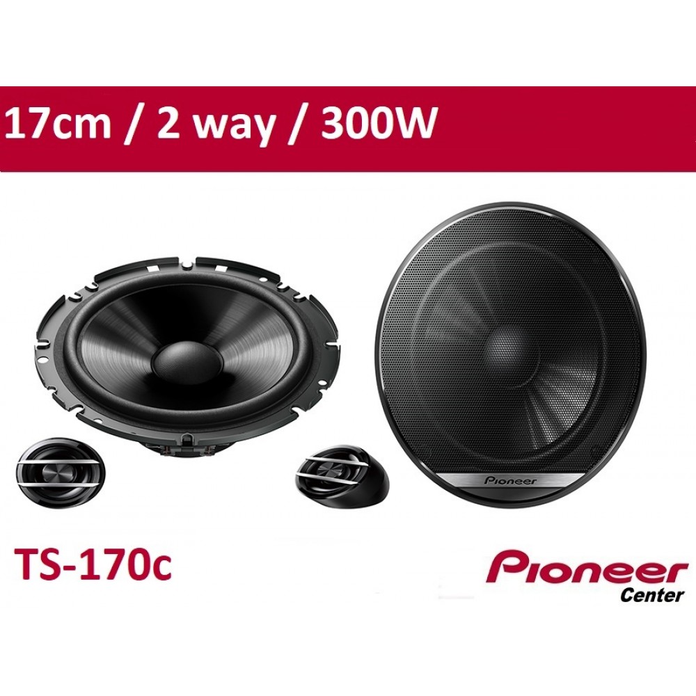 Pioneer TS-G170C Διαιρούμενα 17cm 7'' 300W 2-way ζεύγος Pioneer TS-G170C Διαιρούμενα 17cm 7'' 300W 2-way ζεύγος