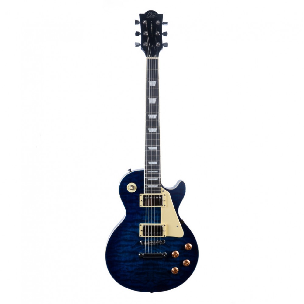 EKO GUITARS LS300 BLUE QUILTED | Ηλεκτρική Κιθάρα Τύπου Les Paul, Blue Quilted