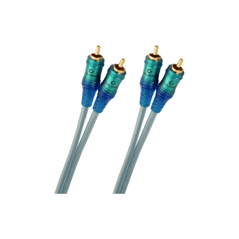 Oehlbach (D1C92023) NF Ice Blue Καλώδιο Ήχου Interconnect 2 x RCA - 2 x RCA 3m Oehlbach (D1C92023) NF Ice Blue Καλώδιο Ήχου Interconnect 2 x RCA - 2 x RCA 3m