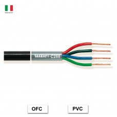 C288 PVC BLACK ΚΑΛΩΔΙΟ ΗΧΕΙΟY (Κουλ. 100m) TASKER