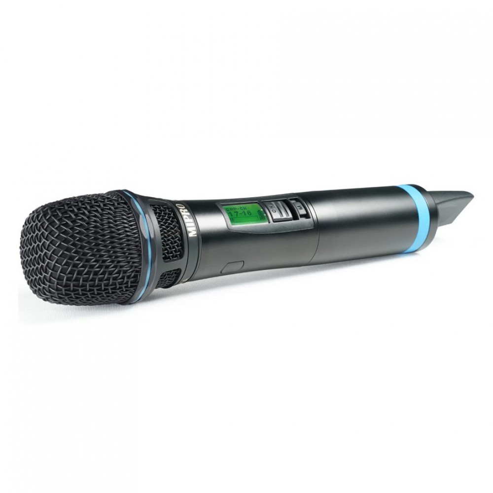 MIPRO ACT600H80 5CA UHF 494-542MHz | Ασύρματο Μικρόφωνο Χειρός με Πυκνωτική Υπερκαρδιοειδή Κάψα MU80Α & Κρυπτογράφηση