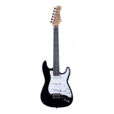 EKO GUITARS ST100 3/4 BLACK | Ηλεκτρική Κιθάρα 3/4 Τύπου Stratocaster, Μαύρη