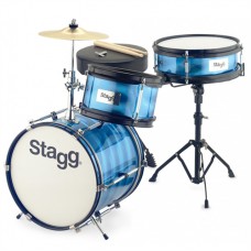 STAGG TIM JR 3/12B BL Ακουστικό Drum Set Junior με Πιατίνια