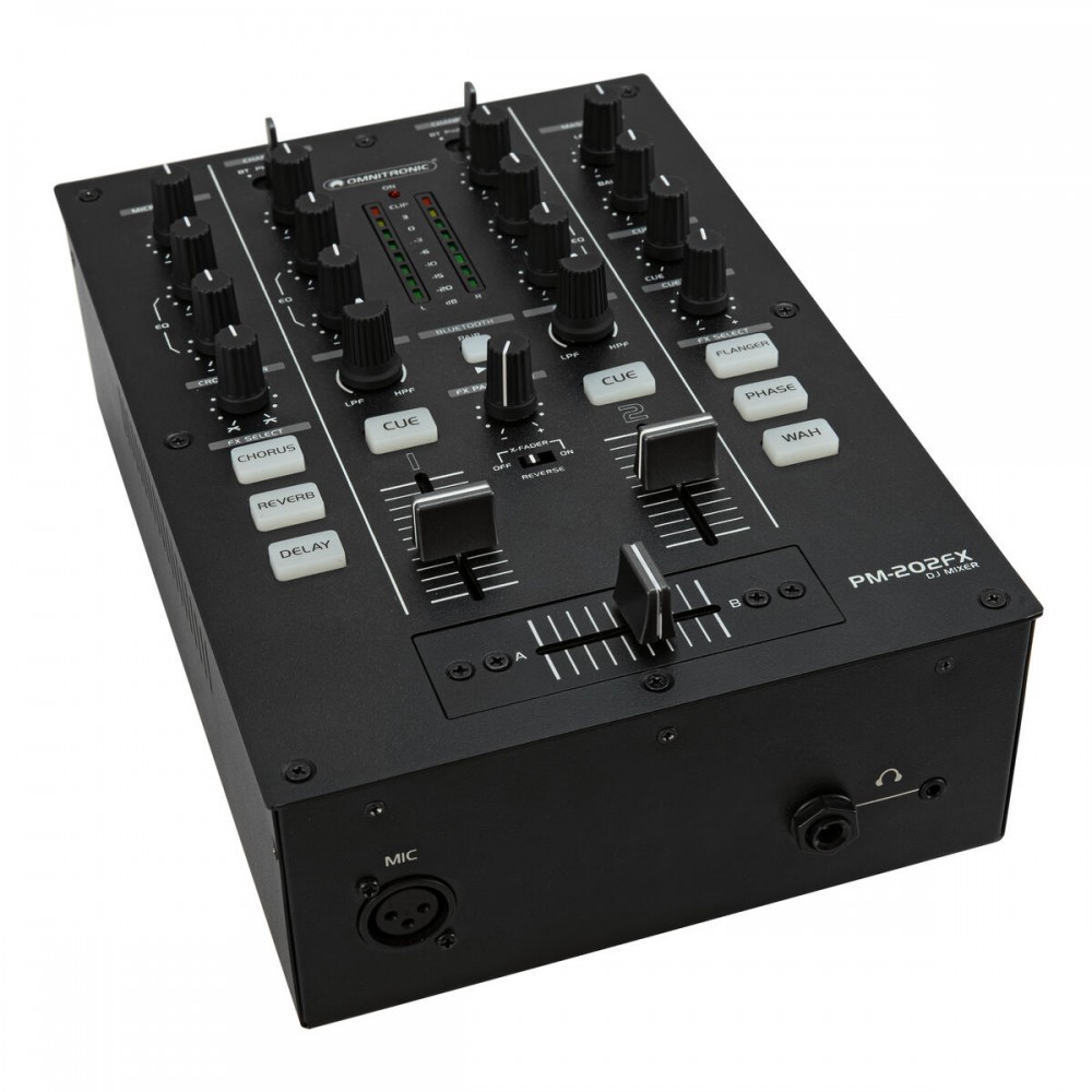 OMNITRONIC PM202FX | Mini Μίκτης DJ 2x Καναλιών με FX, Bluetooth & Φίλτρο Ήχου OMNITRONIC PM202FX | Mini Μίκτης DJ 2x Καναλιών με FX, Bluetooth & Φίλτρο Ήχου